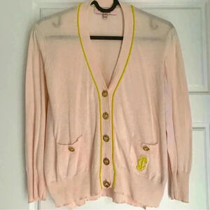 Juicy  Couture Blush Cardigan -Sz small